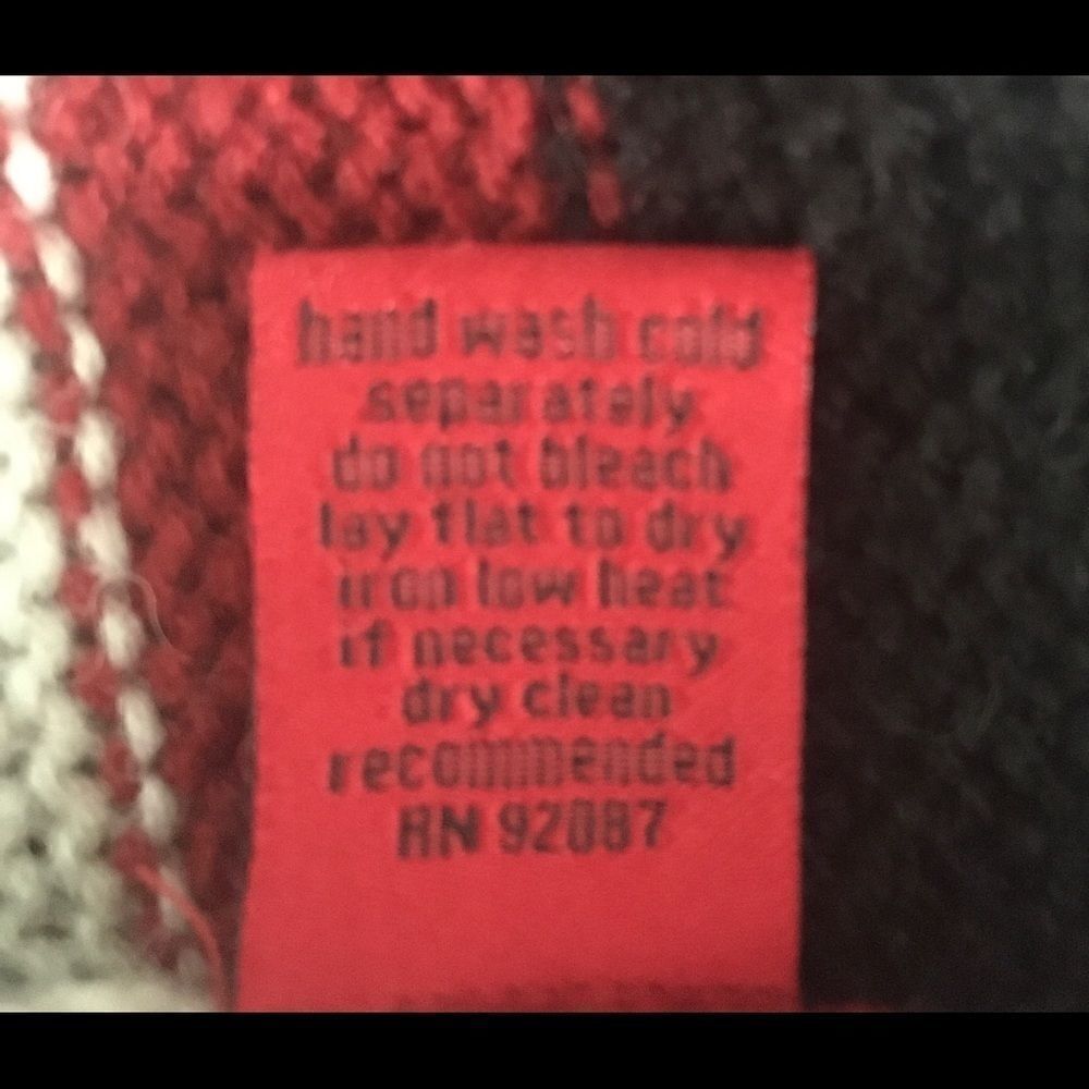 5/48 Open Knit Cardigan Aztec Pattern Sweater XS - Picture 7 of 7